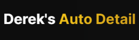 derek's auto detail logo